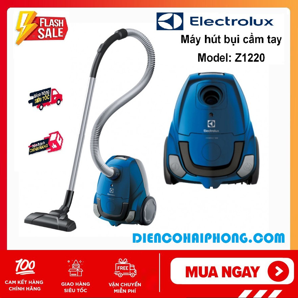 MÁY HÚT BỤI CÓ TÚI ELECTROLUX Z1220 ( 1600W )