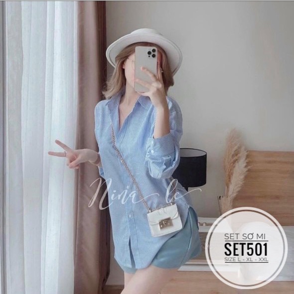 BIGSIZE Set sơ mi SET501