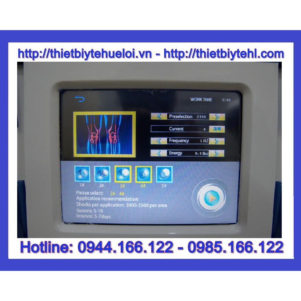 Máy xung kích SW-13, Máy điều trị bằng sóng xung kích