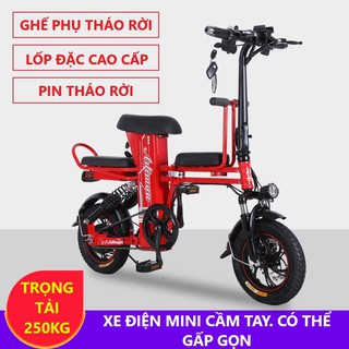 Xe Điện Gấp Gọn ADIMAN A1. Xe Điện Mini (Pin Lithium 48v-15A)