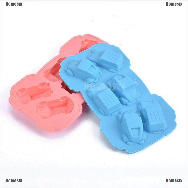 Khuôn Silicon Làm Bánh Hình Xe Hơi Độc Đáo
