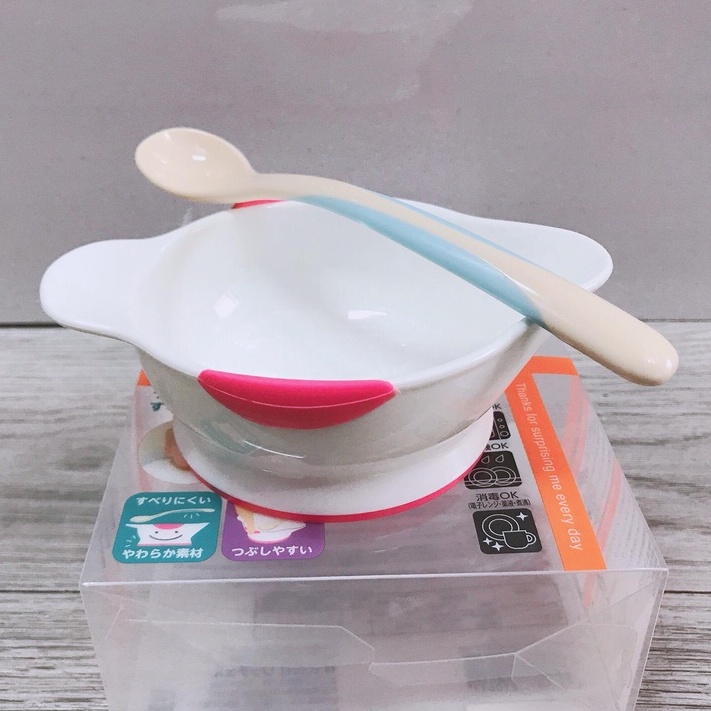 Bộ bát và thìa ăn dặm Richell RC21061