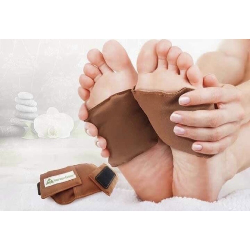 Túi chườm bàn chân thảo dược NAM NGUYÊN DƯƠC, túi thuôc nam làm nóng bằng lò viba