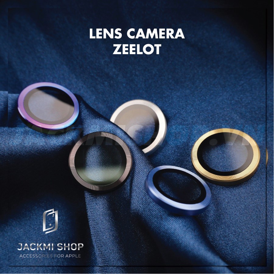 Cường lực bảo vệ camera lens Zeelot cho điện thoại ip 14 14 plus 14 pro 14 promax 13 mini 13 13 pro 13 promax