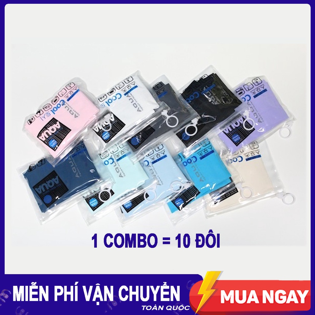 COMBO 10 Găng Tay Xỏ ngón Chống Nắng Tia UV Les’t Slim