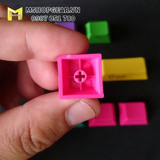 Keycap CMYK thick pbt laser print 10 keys