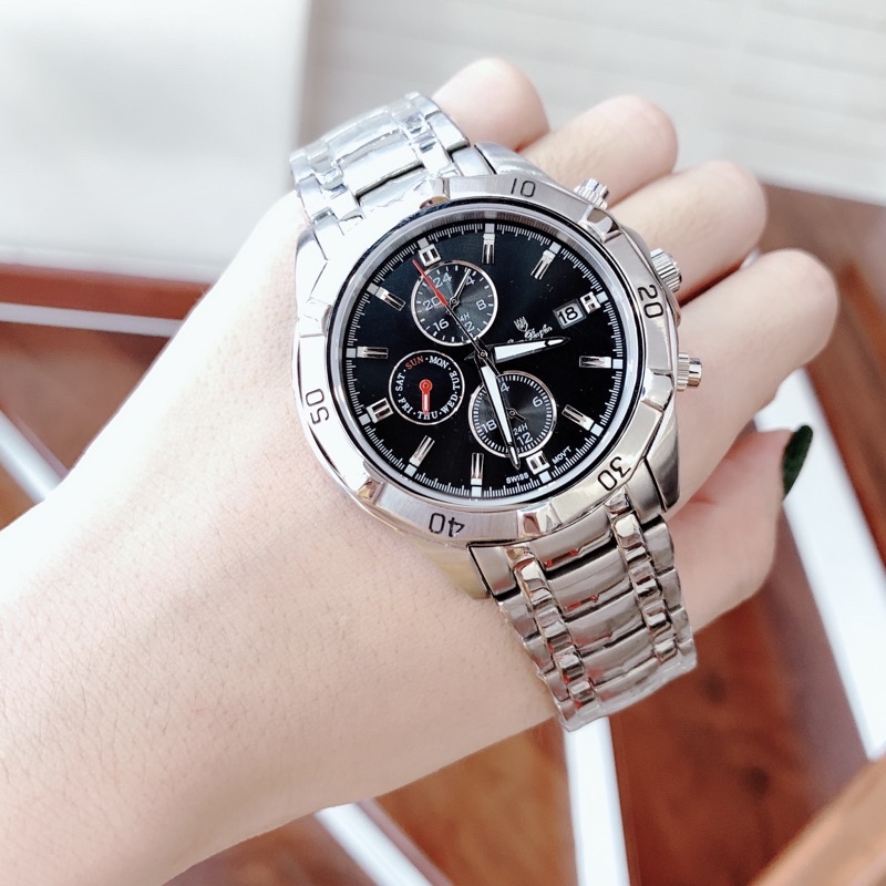 Đồng hồ OP nam 2010 kính sapphia chống trầy xước máy chống nước