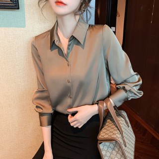 - sơ mi lụa thiết kế cho các nàng công sở