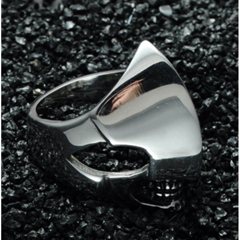 Nhẫn hình người ngoài hành tinh kiểu Vintage độc đáo thời trang cho nam