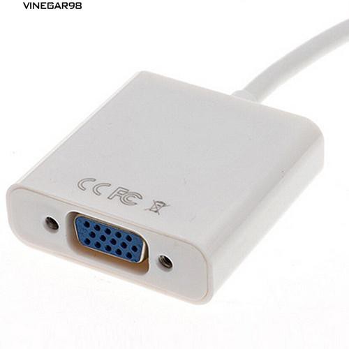 Cáp chuyển cổng DP sang VGA cho Apple Macbook Pro iMac Air Mac Mini