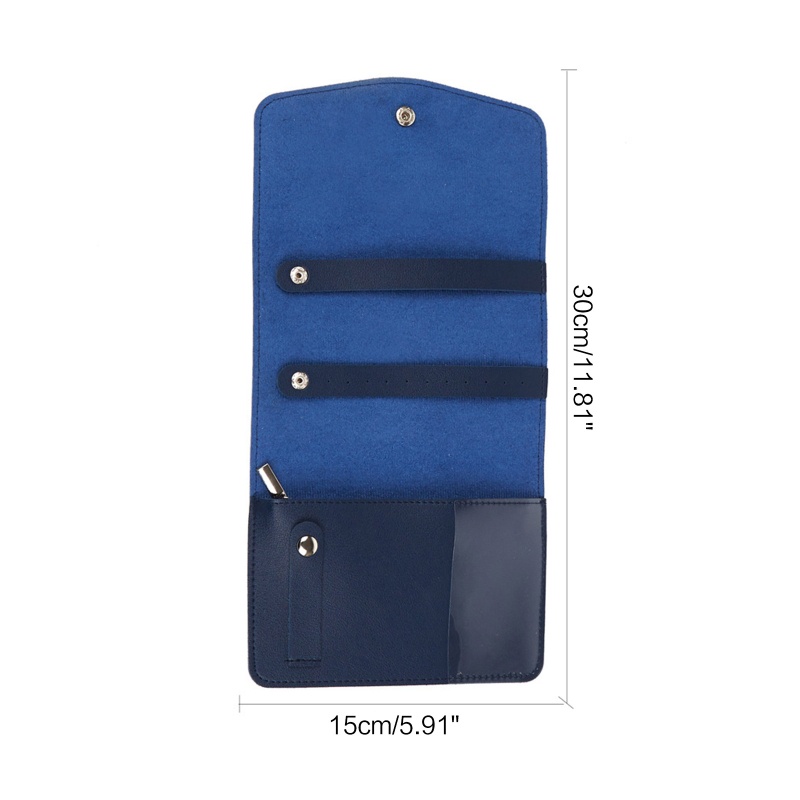 Túi Cuộn Đựng Trang Sức Sức Chứa Lớn Tiện Dụng Khi Đi Du Lịch