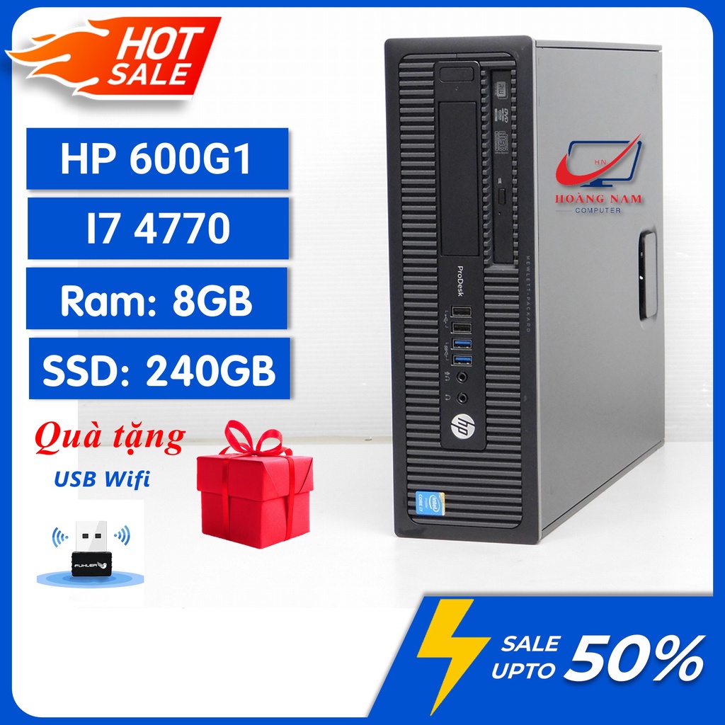 Bộ Máy Tính Cây Core I7 - I5 -I3 - G3220 ⚡️Freeship⚡️ Case Máy Tính Đồng Bộ HP 600G1 - Hàng Nhập Khẩu Nhật - BH 12 Tháng | BigBuy360 - bigbuy360.vn