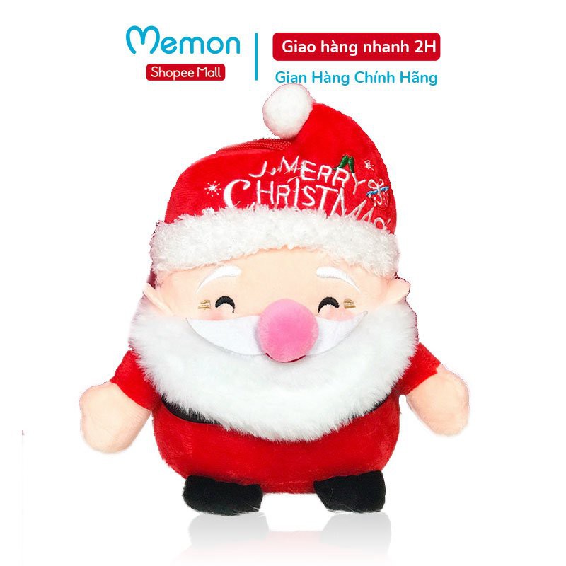 [Mã LIFEM1 giảm 50k đơn 99k] Gấu Bông Ông Già Noel Đội Mũ Shop Memon Cao Cấp