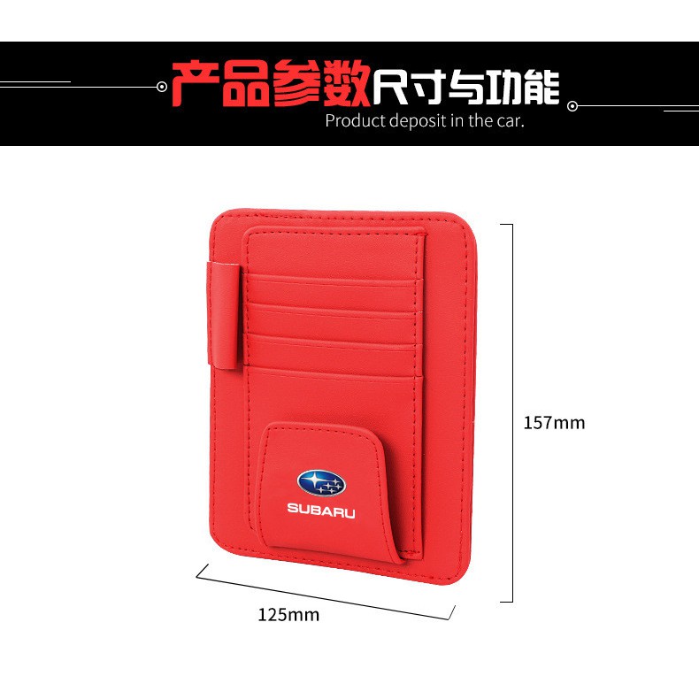 1 Kẹp Gắn Kính Che Nắng Xe Hơi Cho Subaru Legacy Outback Forester Impreza Wrx Brz Subaru Xv