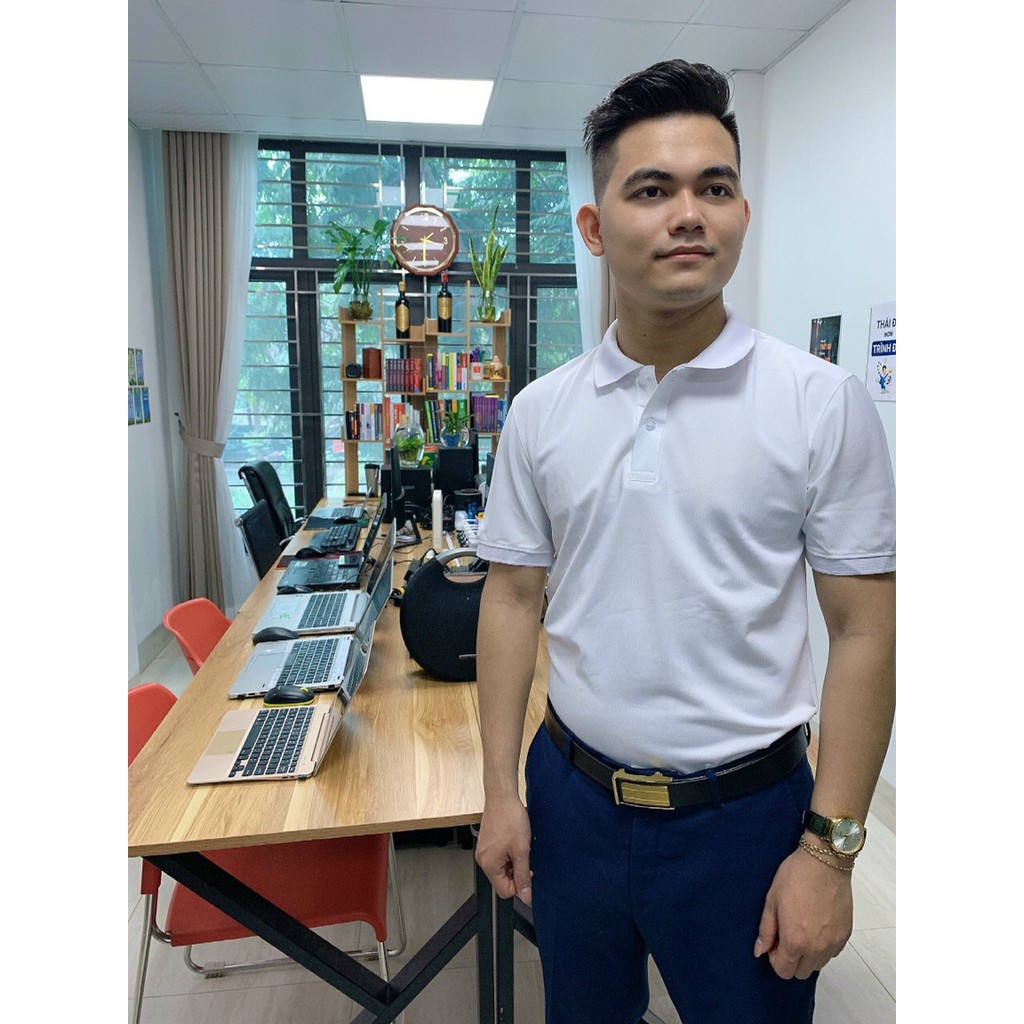 Áo thun nam trơn ❤FreeShip❤ vải cá sấu cotton cao cấp ngắn tay màu pastel cực sang trọng lịch lãm | BigBuy360 - bigbuy360.vn