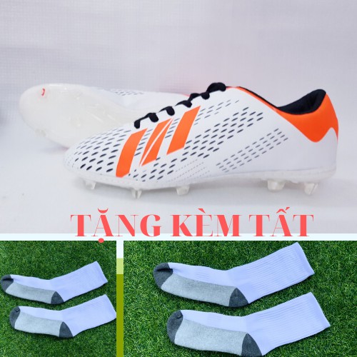 Giày đá bóng đinh cao X18F - sân tự nhiên - size 38 - 43 - Khâu full đế