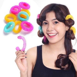 Lô cuốn tóc xoăn lò xo bịch 6 cái