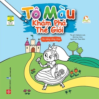 Sách-Combo (8 tập) - Tô màu khám phá thế giới