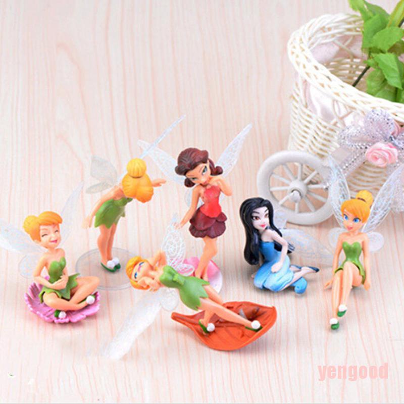 Bộ 6 Nàng Tiên Nhỏ Trang Trí Sân Vườn