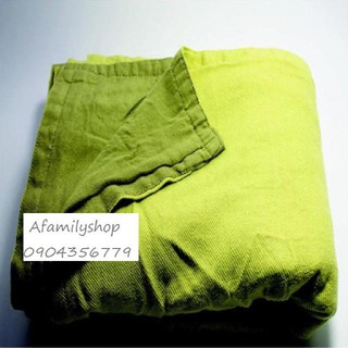 Chăn dạ 2 lớp (màu vàng)