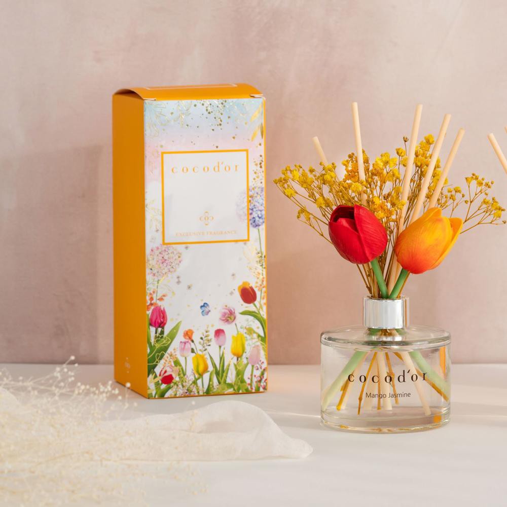 Tinh Dầu Tán Hương Kiểu Hoa Tulip Cocod'or Tulip Diffuser 200ml Gomi Mall