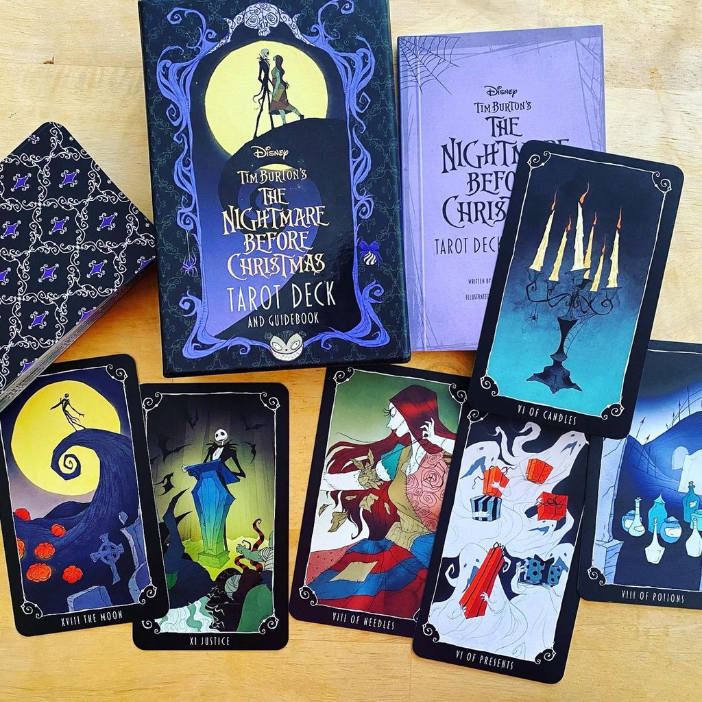 [Size Gốc] Bộ bài The Nightmare before Christmas Tarot G1