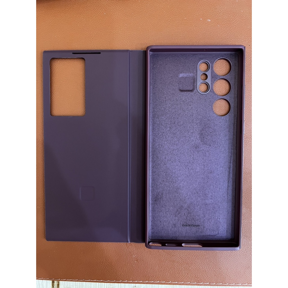 Bao Da Clear View S22 Ultra Chính Hãng Samsung, fulbox New 100%, Bảo Hành 6 Tháng