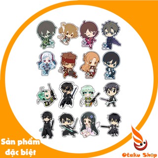 hình dán sticker anime SAO - Sword Art Online - Đao Kiếm Thần Vực Mẫu 1