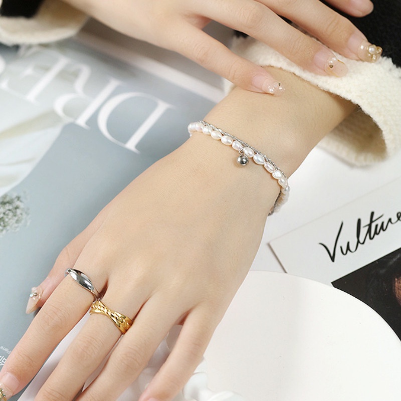 Lắc Tay Titan Ko Rỉ 2 Tầng TT 4136