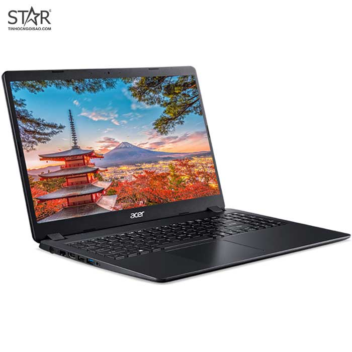 Laptop Acer Aspire 3 A315-56-502X (NX.HS5SV.00F): i5 1035G1, Intel UHD Graphics, Ram 4G, SSD NVMe 256G, Win10,15.6”FHD