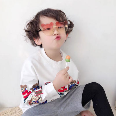 Kính Mát Thiết Kế Tai Gấu Dễ Thương Cho Bé