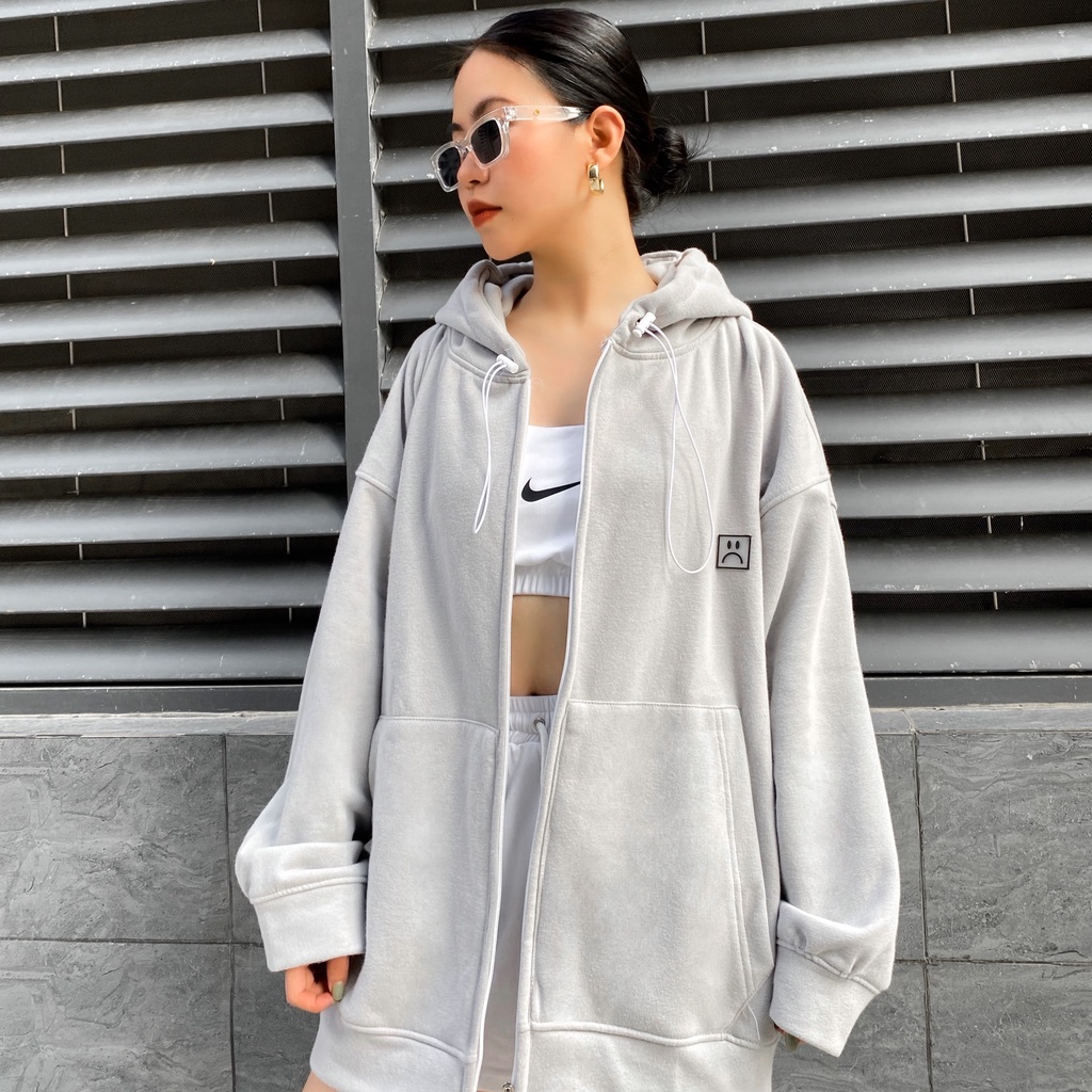 HOODIE FULLZIP "STORY" GLACIER | BigBuy360 - bigbuy360.vn