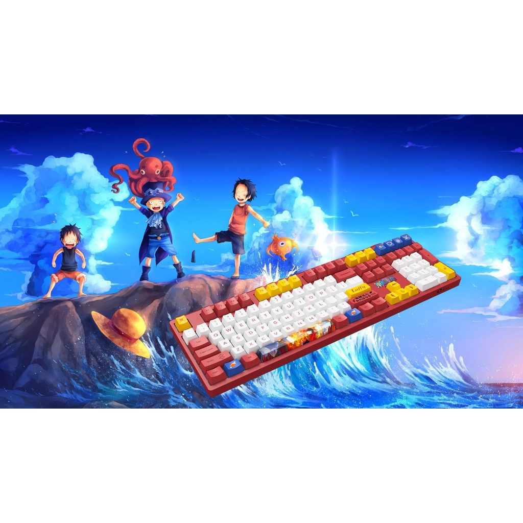 Bàn phím cơ AKKO 3108 v2 One Piece – Luffy - Bảo Hành Chính Hãng