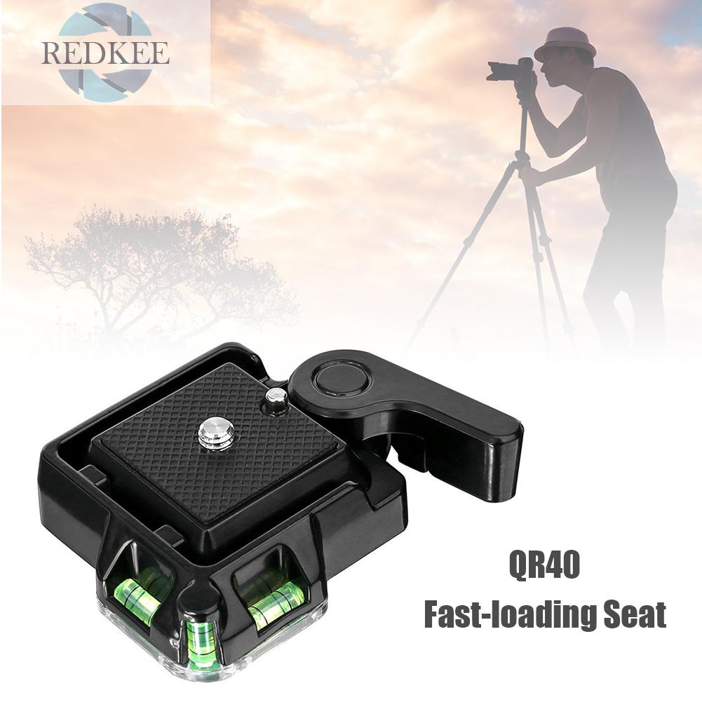 Đế gắn máy quay QR40 cho máy ảnh DSLR