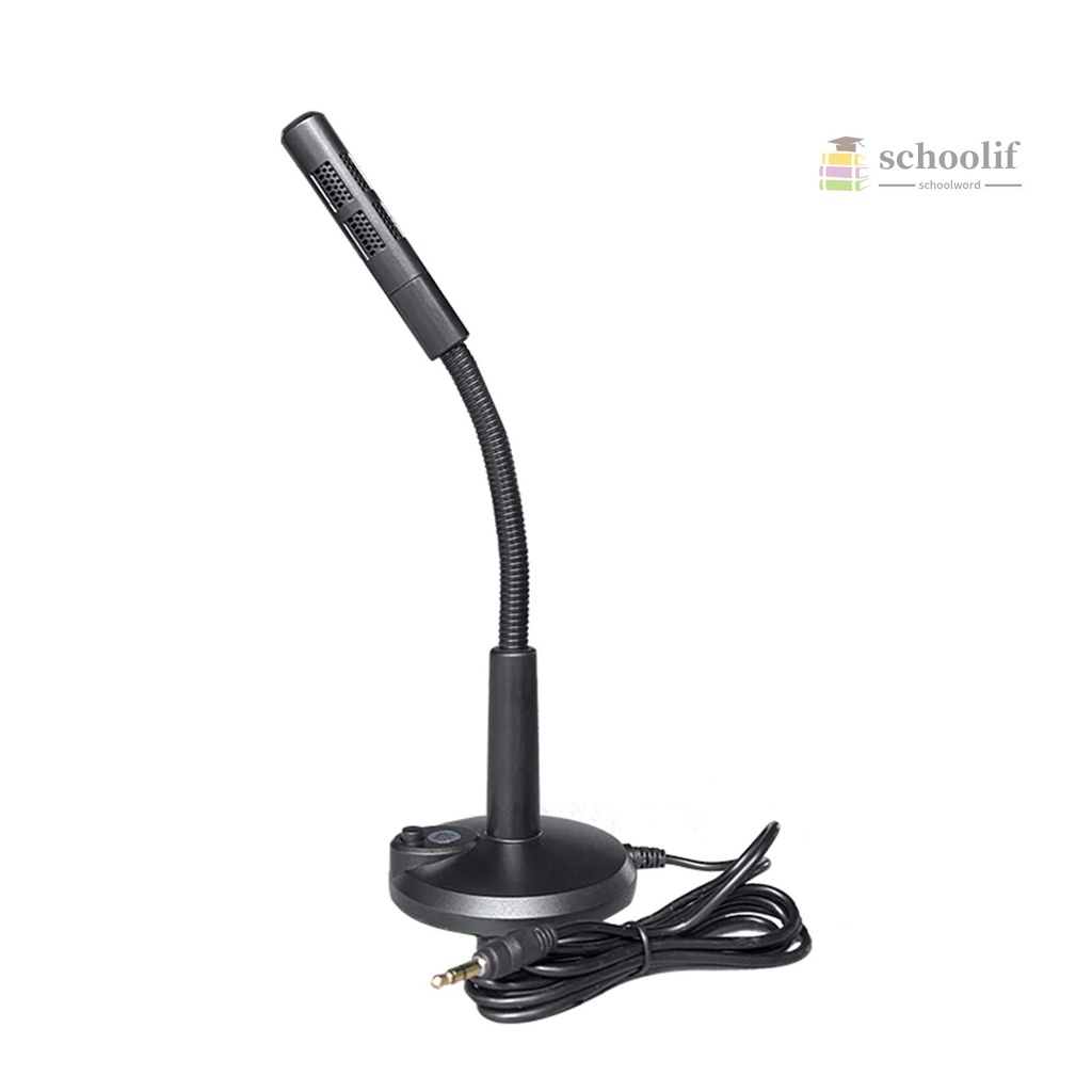 Micro Mini Để Bàn Xoay 360 Độ Jack 3.5mm Cho Máy Tính Laptop