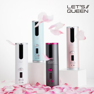 [ CHÍNH HÃNG ] Máy uốn tóc tự xoay Let's Queen S100 cao cấp
