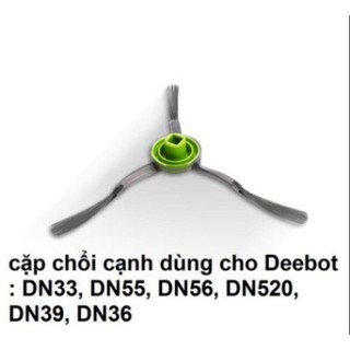 Chổi cạnh robot hút bụi ecovacs deebot t5, n5, n8 chính hãng . . sẵn