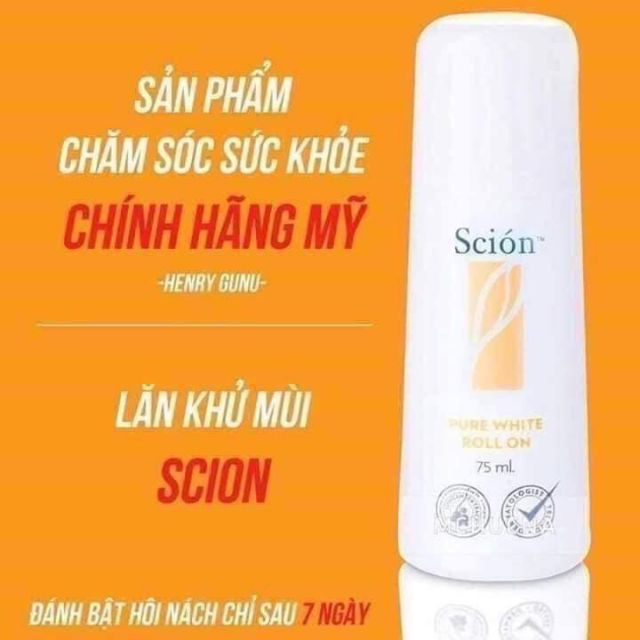 Lăn khử mùi scion  - soos1 trị hôi nách