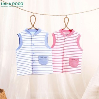 Áo gile uala rogo kẻ ur3872