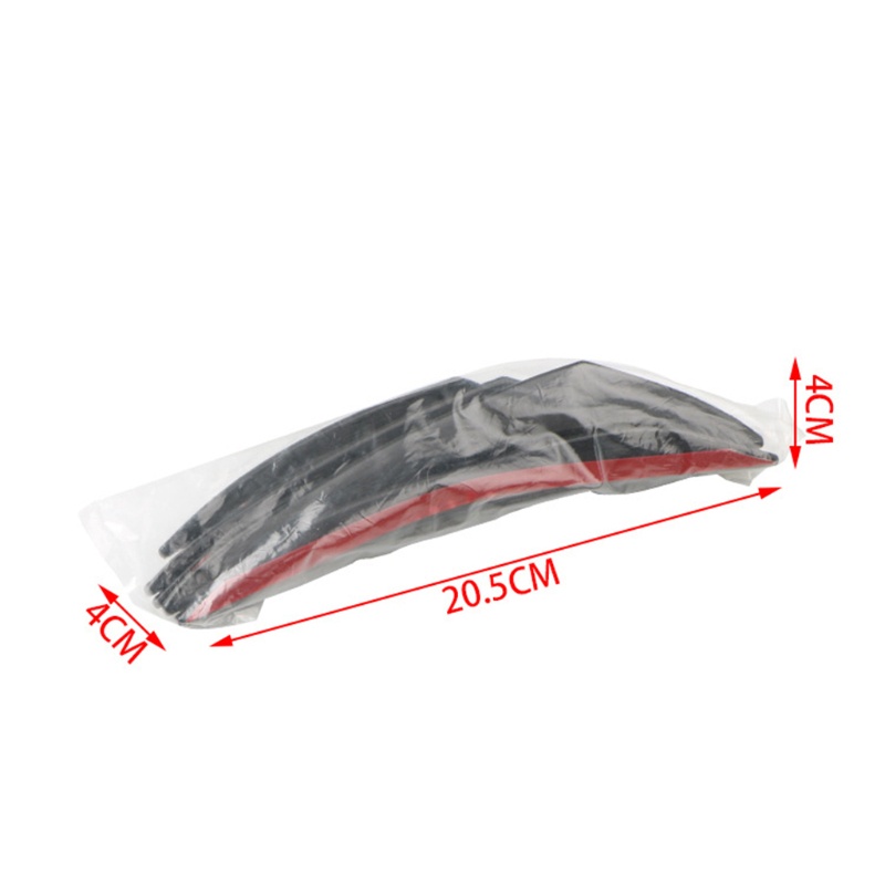 Set 6 Phụ Kiện Trang Trí Cản Trước Xe Ô Tô