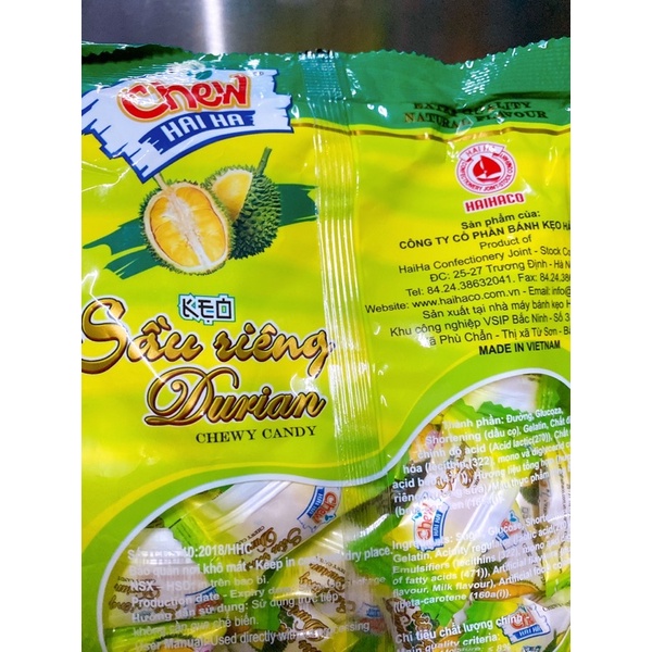 Kẹo sầu riêng Hải Hà 100 gram