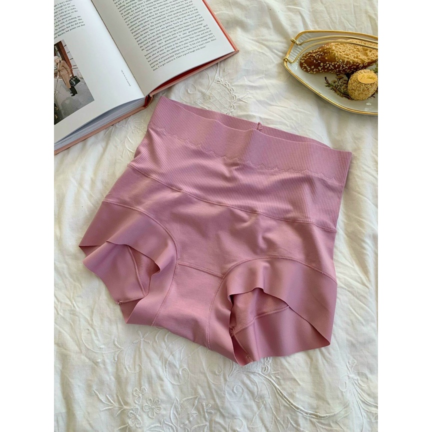 Quần lót đùi cạp cao to bản Bigsize, không viền dành cho nữ