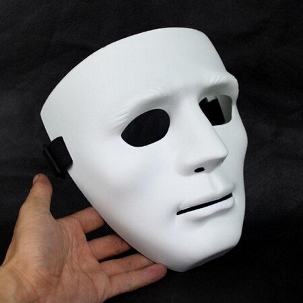 Mặt Nạ Hóa Trang Dạ Hội Màu Trắng Phong Cách Hip Hop jabbawockeez trong phim người 3 mặt