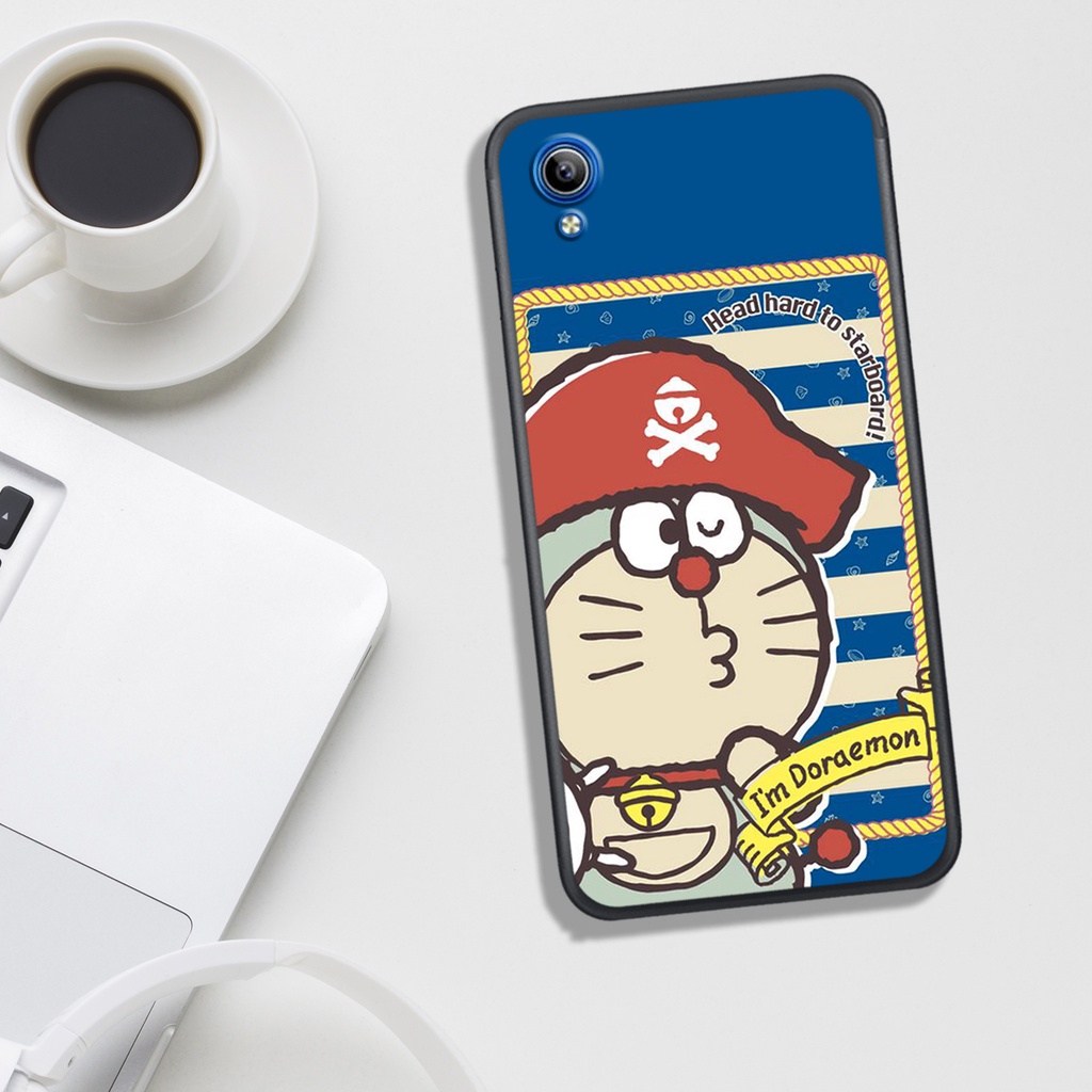 ỐP LƯNG VIVO Y51/Y91C/Y93,  IN HÌNH CHÚ MÈO MÁY DOREMON.