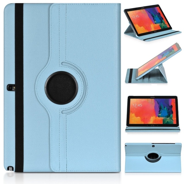 Ốp Máy Tính Bảng Bằng Da PU Nắp Lật Xoay 360 Độ Cho Samsung Galaxy Note 10.1 2012 N8000 N8010 N8020 (GT-N8000)