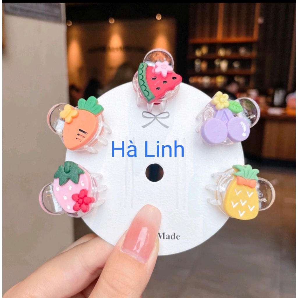 1 Kẹp tóc mái  hoạt hình dễ thương hình cute cho bé gái