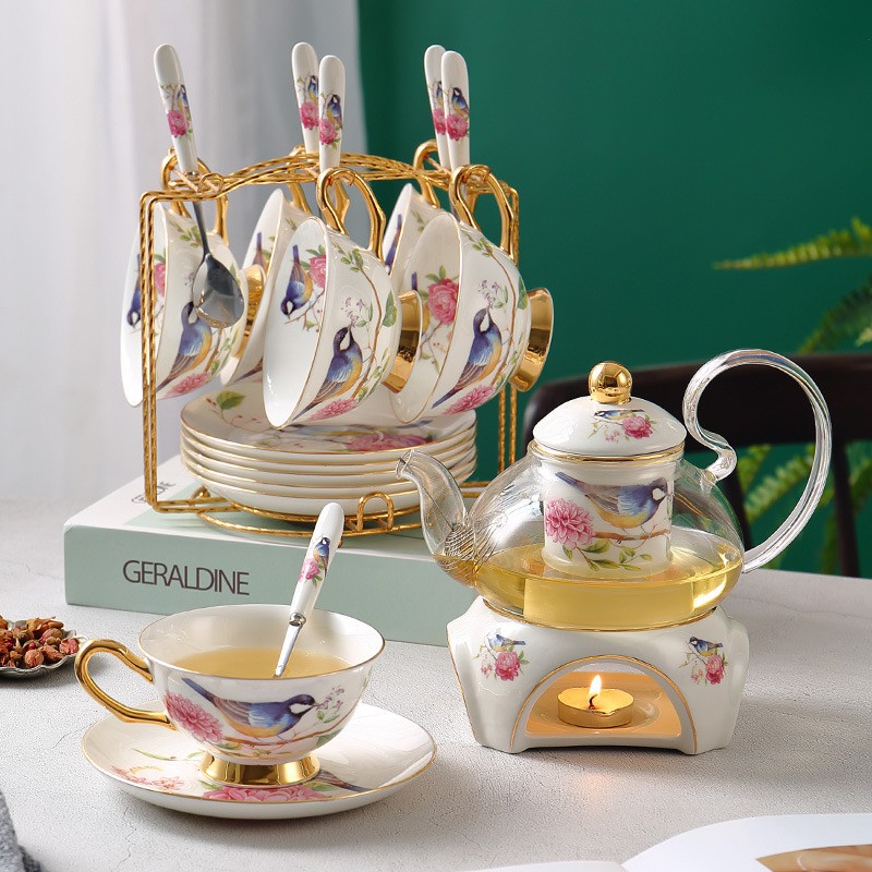 [TRÀ CHIỀU] BỘ ẤM TRÀ TÁCH GỐM SỨ DÀNH CHO AFTERNOON TEA SIÊU ĐẸP TRỌN BỘ SƯU TẬP