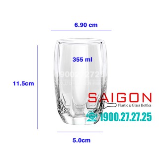 LY THỦY TINH OCEAN B22711 335ML