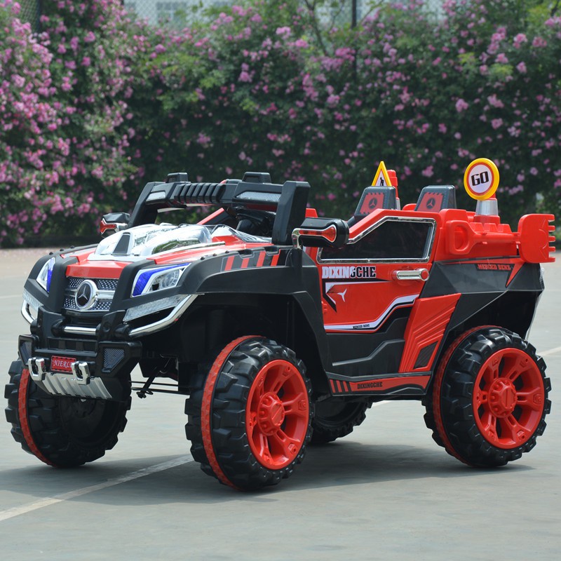 Xe ô tô điện trẻ em nel 803, mẫu ô tô điện 2 chỗ ngồi, MERCEDES NEL 803 kèm bộ đồ chơi xúc cát