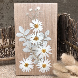 Sổ tay bìa ép hoa khô handmade